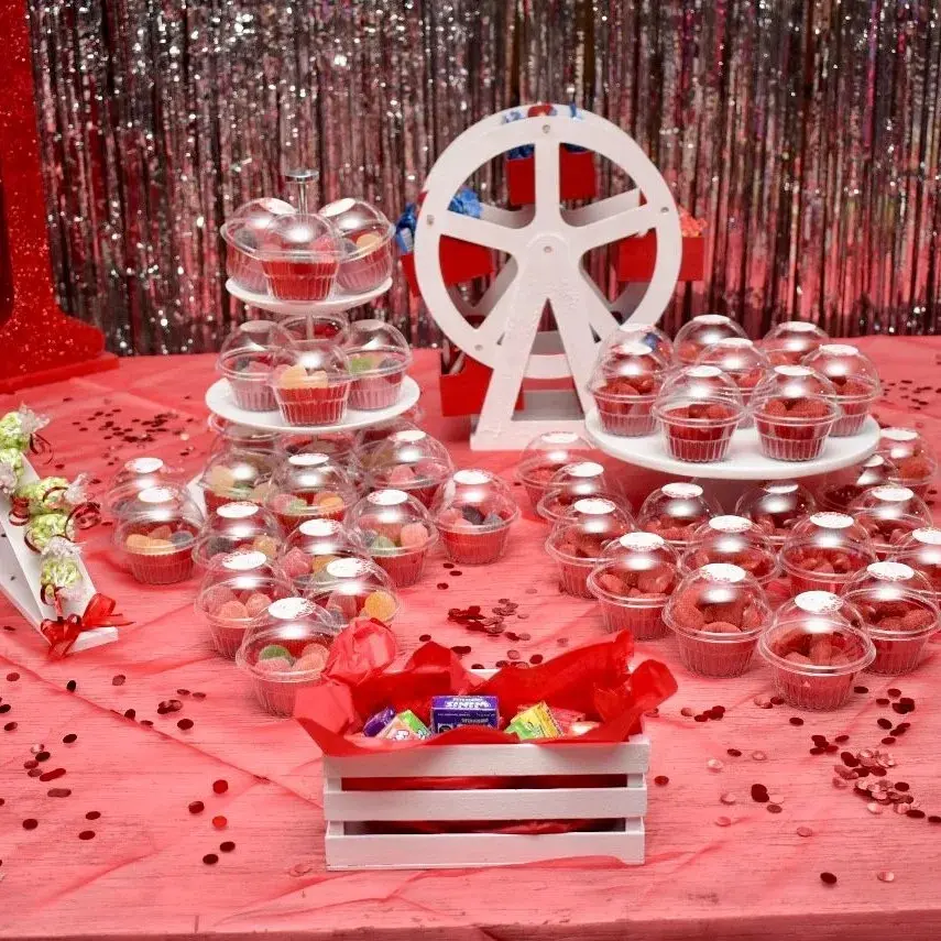 Detalle de mesa de dulces en Hacienda Alameda De Cortes